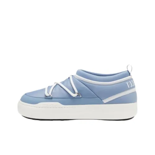 Moon Boot Casual Shoes Women's Low-Top Blue