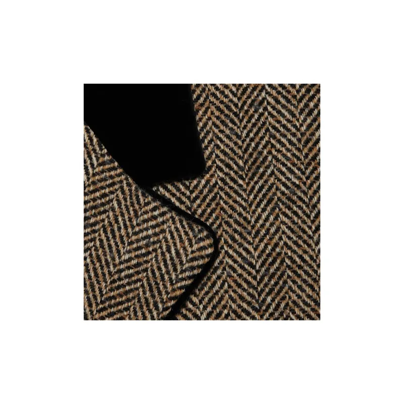 GUCCI Herringbone Button Up Coat-4