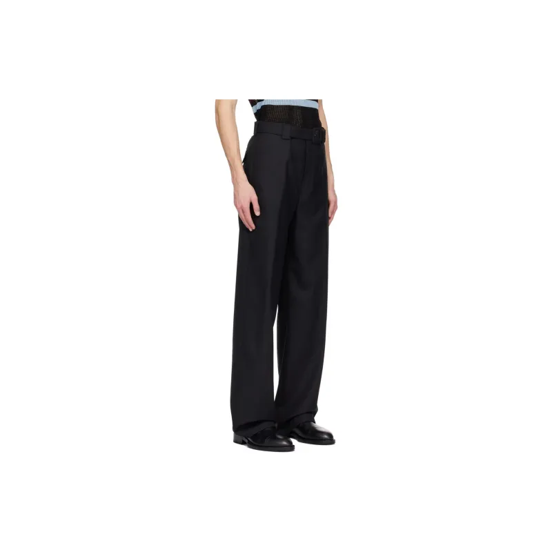 DRIES VAN NOTEN Casual Pants Men's Black-2