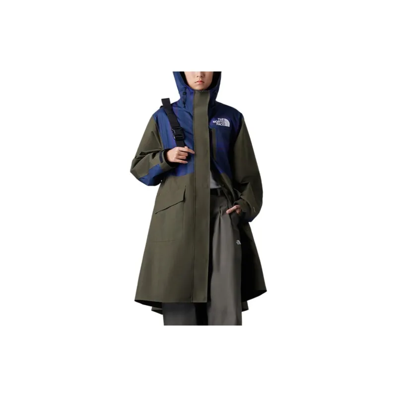 THE NORTH FACE UE Series SS24 Waterproof And Windproof Windbreaker Jacket Women's Green-2