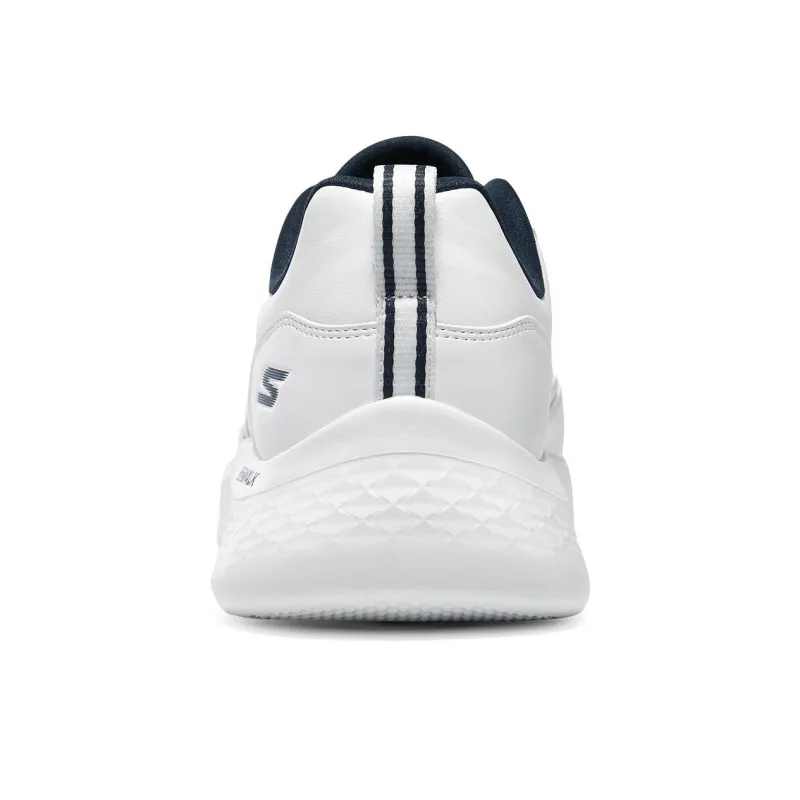 Skechers Cushioned Slip Resistant Low Top Casual Shoes Men's White-4