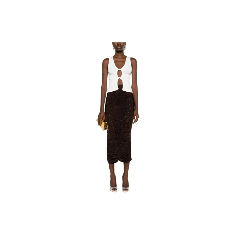 Christopher Esber Cut out Twisted Tank Top-0