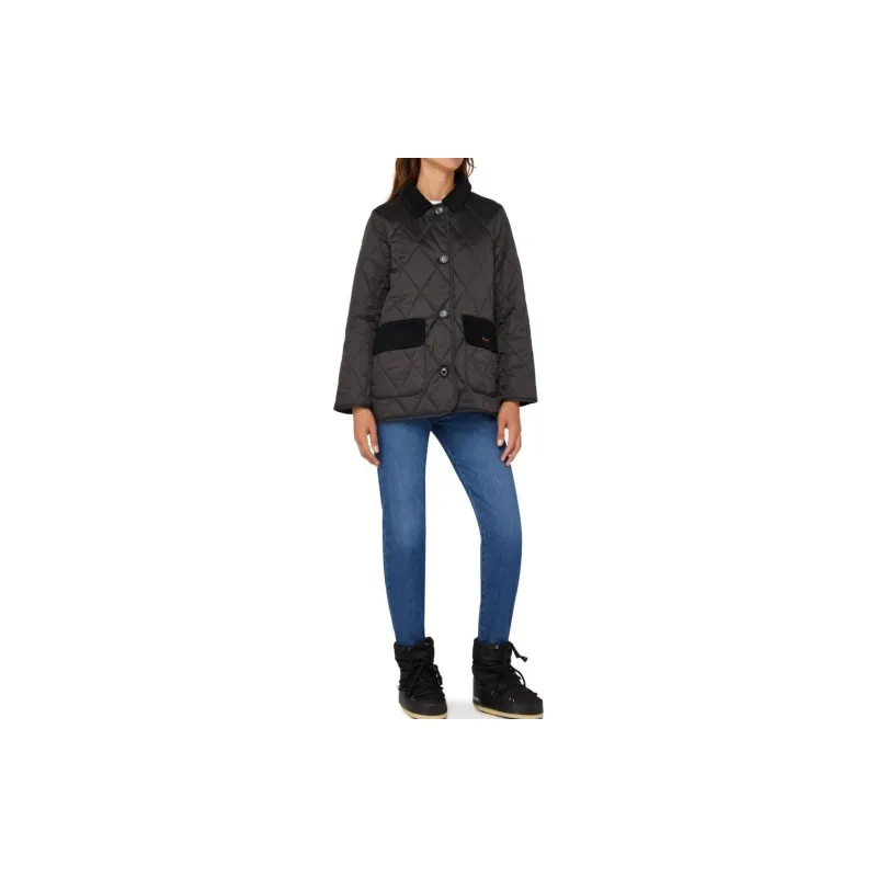 BARBOUR Puffer Jackets Women's Black-2