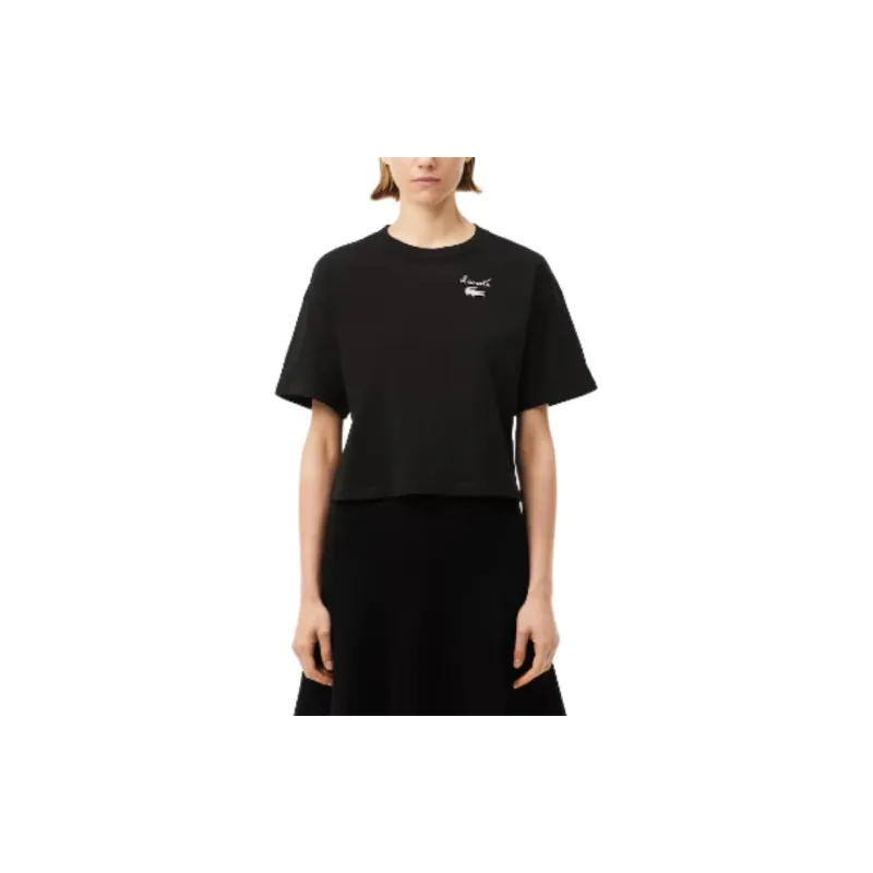 LACOSTE Logo Jersey T shirt-2