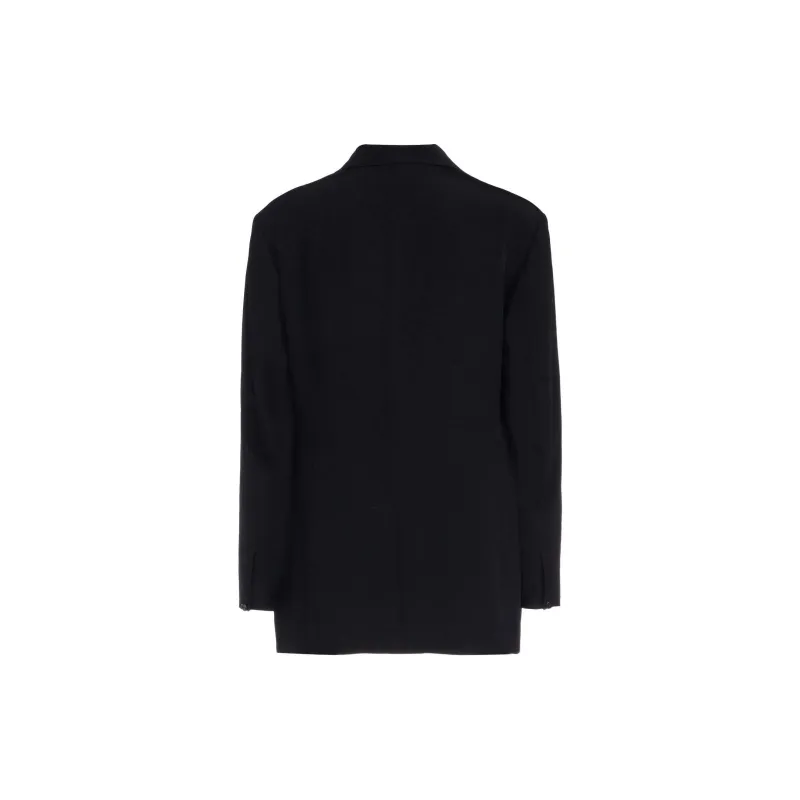 Yohji Yamamoto S'YTEFW24 Jacket Unisex Black-1