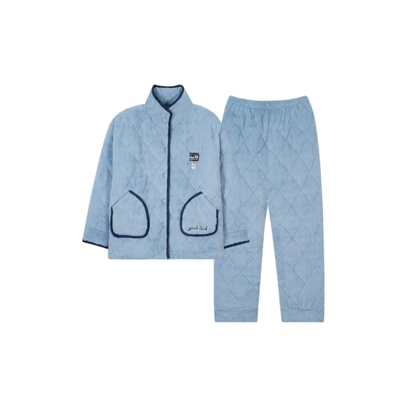 MIIOW Pajama Set Women's Sky Blue-0