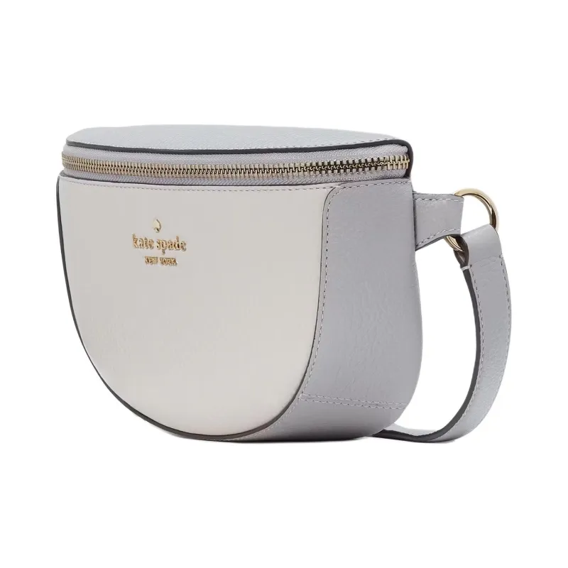 Kate Spade Litchi Grain Leather Fanny Pack Regular Women's Gray-1