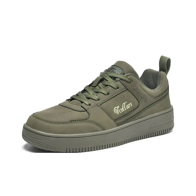 TCELLARS Skateboard Shoes Unisex Low Top White-20