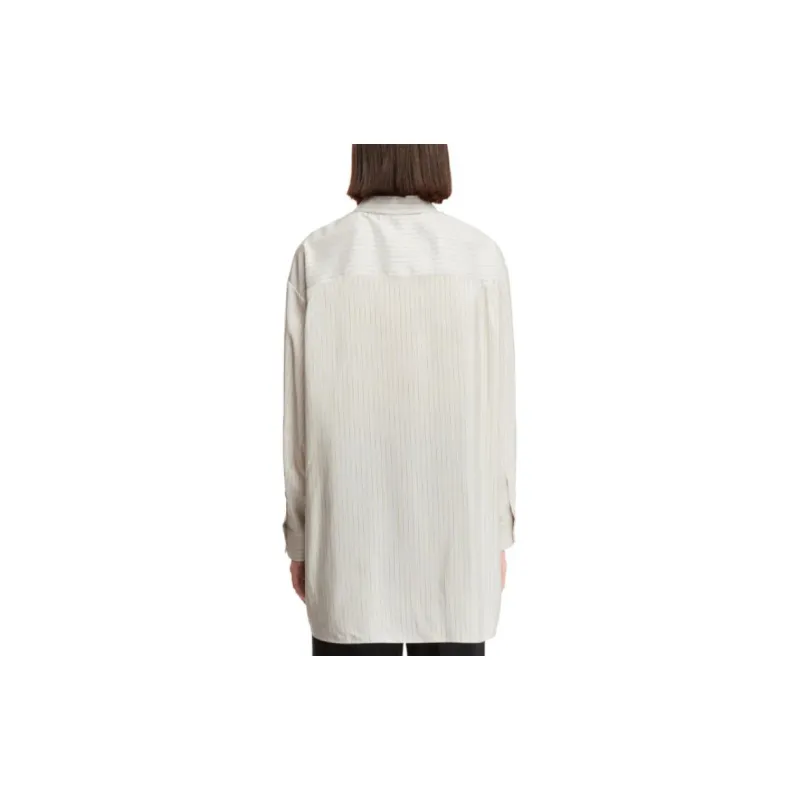 THE ROW Luka Silk Shirt-4