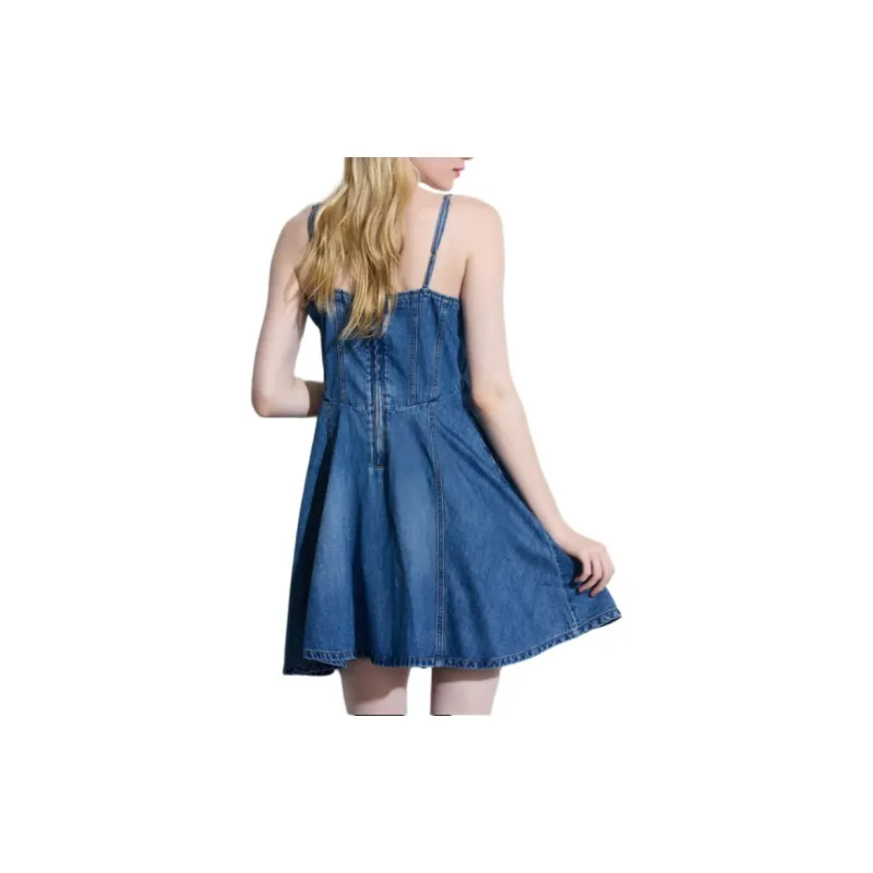 GAP Slip Dresses Women's Dark Blue-3