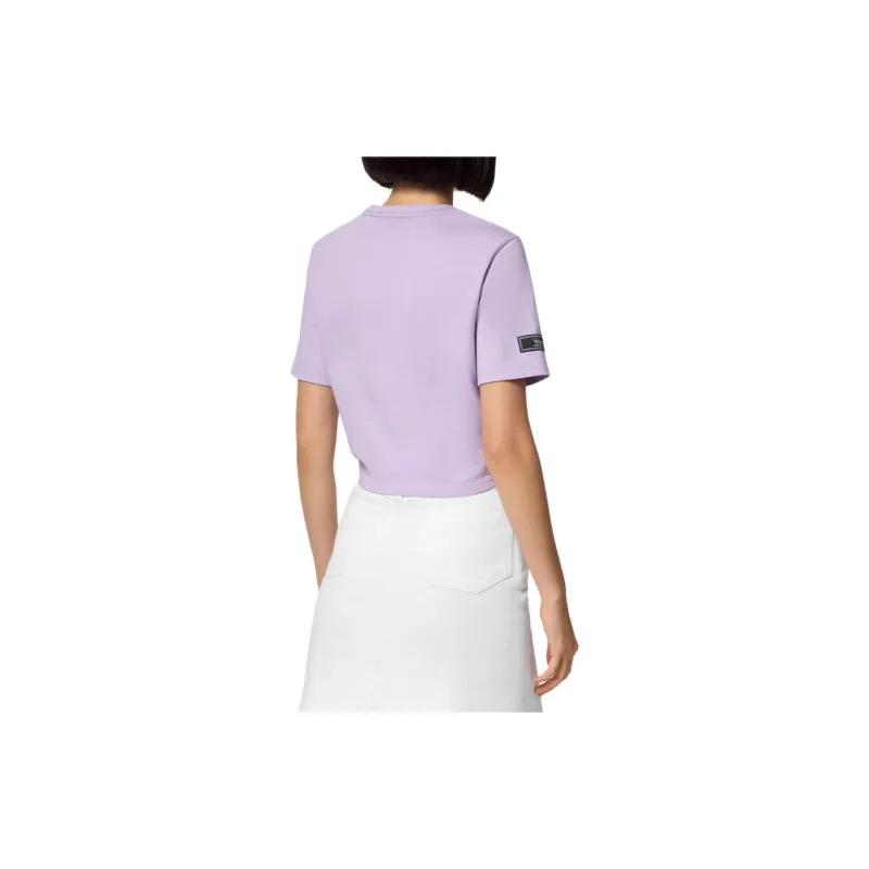 VERSACE Safety Pin Cropped T shirt-2