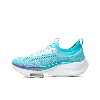 VOIT Cushioning Slip Resistant Breathable Impact Resistant Height Increasing Rebound Low Top Running Shoes Unisex Blue