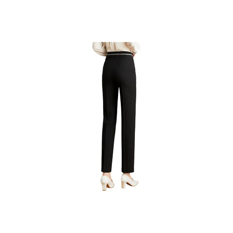 Like The Age Of Water Casual Pants Women's Black-2