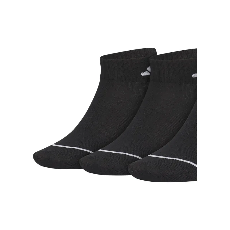 Adidas Sports Ankle Socks Unisex Black 6 Pack-2