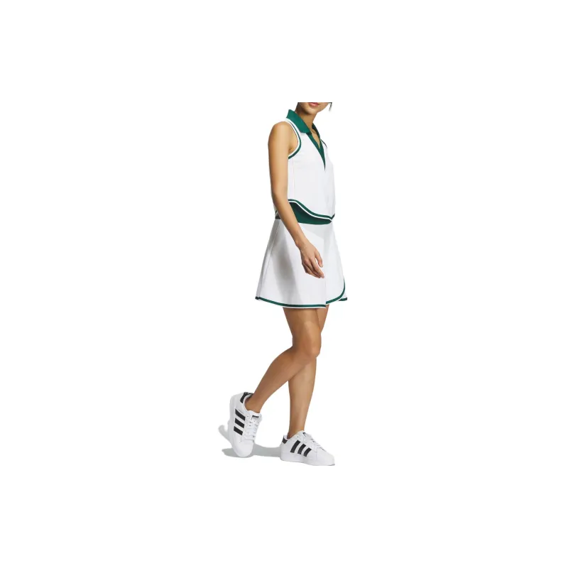 Adidas Originals Adidas Originals X Notitle Co branded Series Sleeveless Dresses Women's White-3