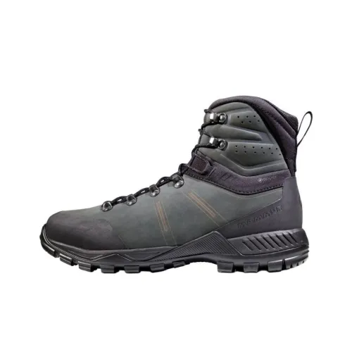 MAMMUT Mercury Tour 2 Anti-Slip Wear-Resistant High-Top Hiking Shoes Men's Black