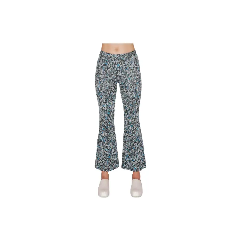 ROSETTA GETTY FW23 Casual Pants Women's Light Blue-3