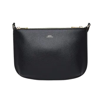 A.P.C Sarah Logo Printed Zipped Crossbody Bag