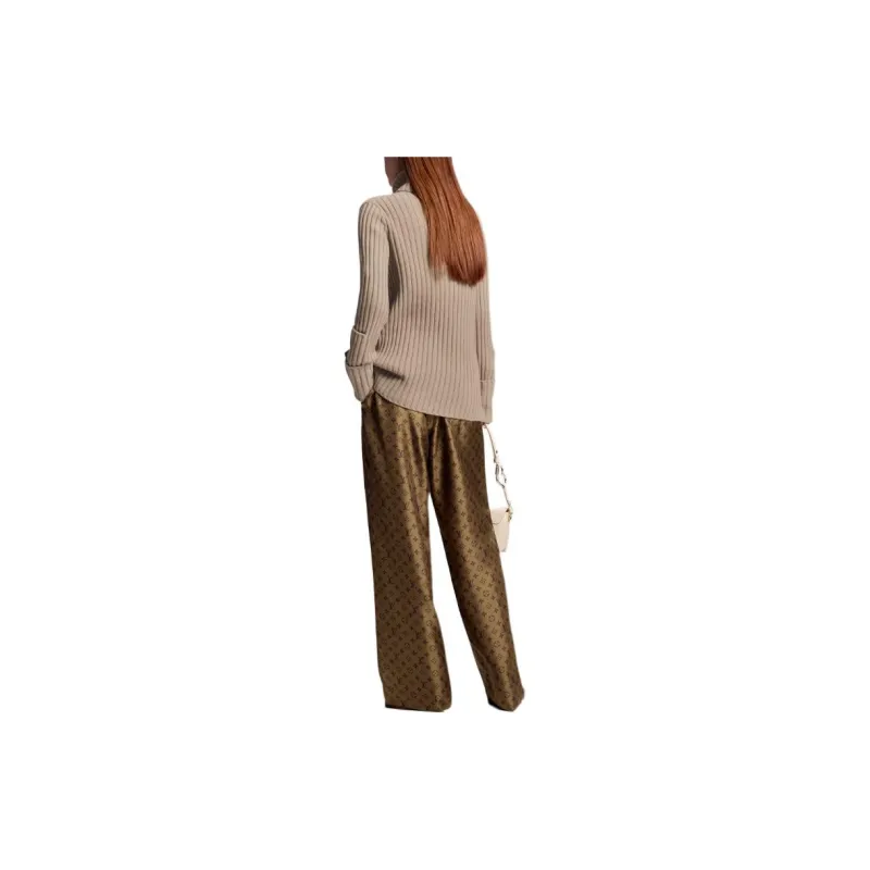 LOUIS VUITTON Pocket Detail Ribbed Knit Pullover-2