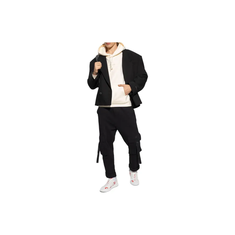 Giuseppe Zanotti Logo Embroidered Drawstring Hoodie-3