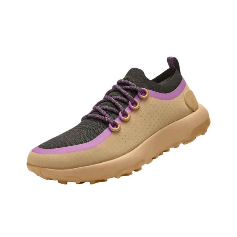 Allbirds Trail Runner SWT Cushioning Low-Top Sports Casual Shoes Men's Yellow Mud-1
