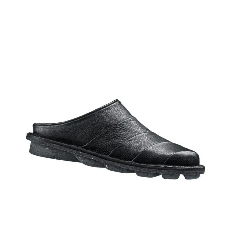 Trippen Rubber Sole Wrap-toe Slippers Women's Black-2
