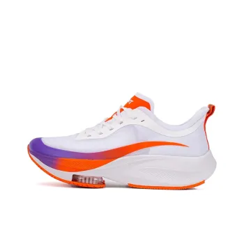 VOIT Running Shoes Unisex Low Top White Iridescent