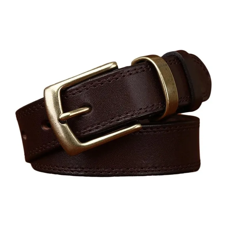 JEANSWEST Cow Leather Leather Belts Women's Multicolor 2.8cm-3