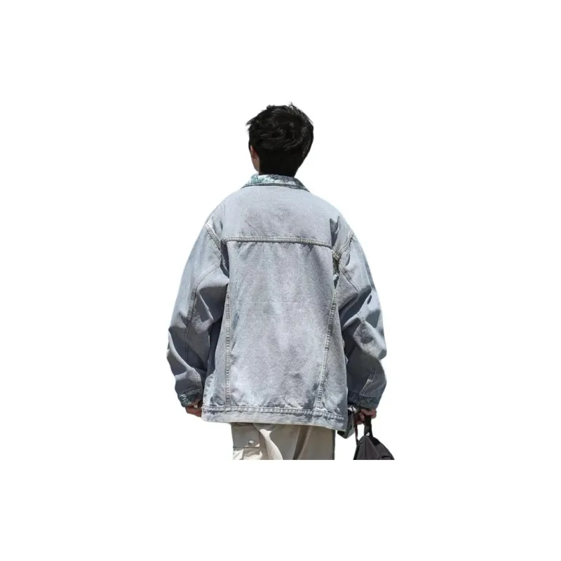 SOCKKEY Denim Jackets Unisex-6