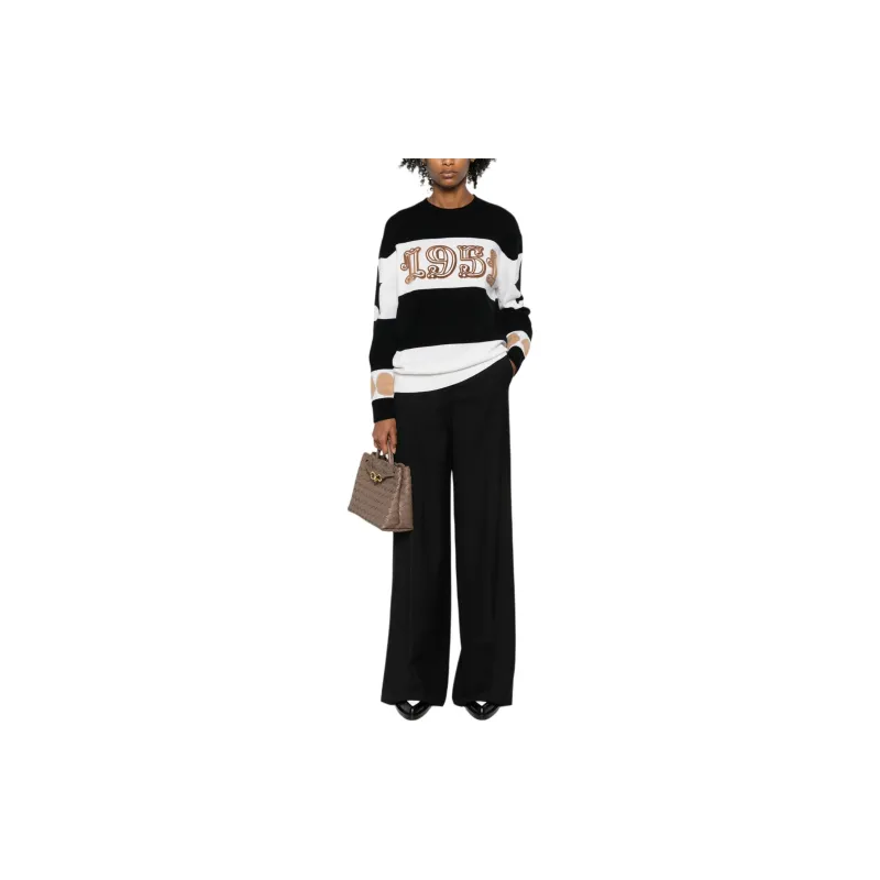 MaxMara Star Patterned Crewneck Jumper-1