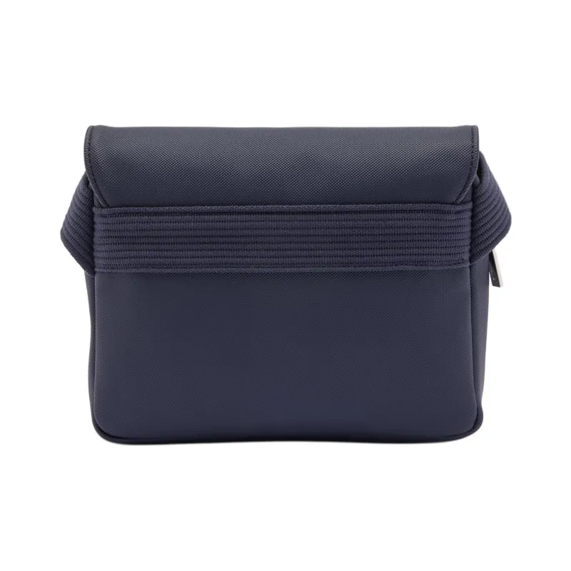 LACOSTE Polyurethane Messenger Bag Shoulder Bag Crossbody Bag Men's Marine Blue-2