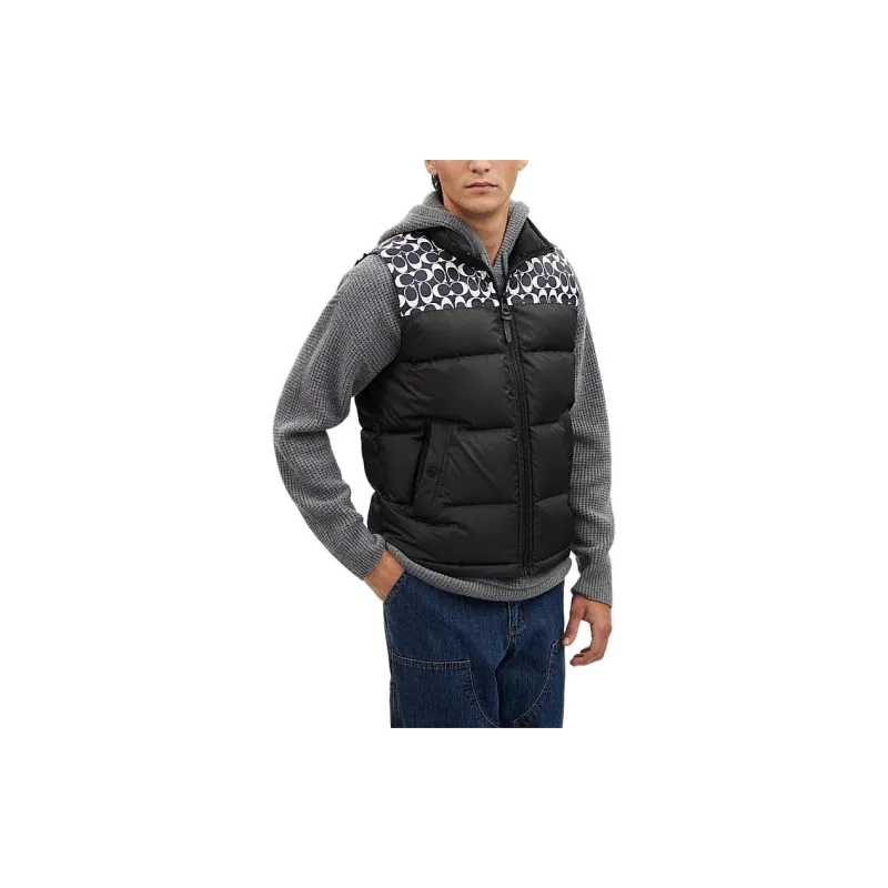 COACH SS24 Down Jacket Men's Black-3