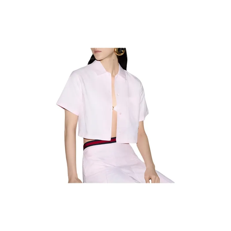 GUCCI SS24 Shirt Women's Light Pink-4