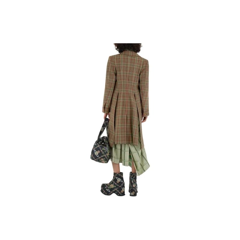 Vivienne Westwood Alien Check pattern Coat-2
