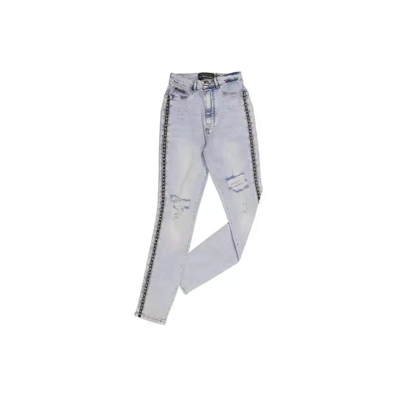 PHILIPP PLEIN Crystal embellished Jeggings-2