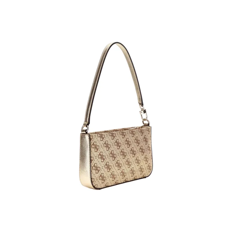 GUESS Polyester Handbag Shoulder Bag Mini Women's Gold-1