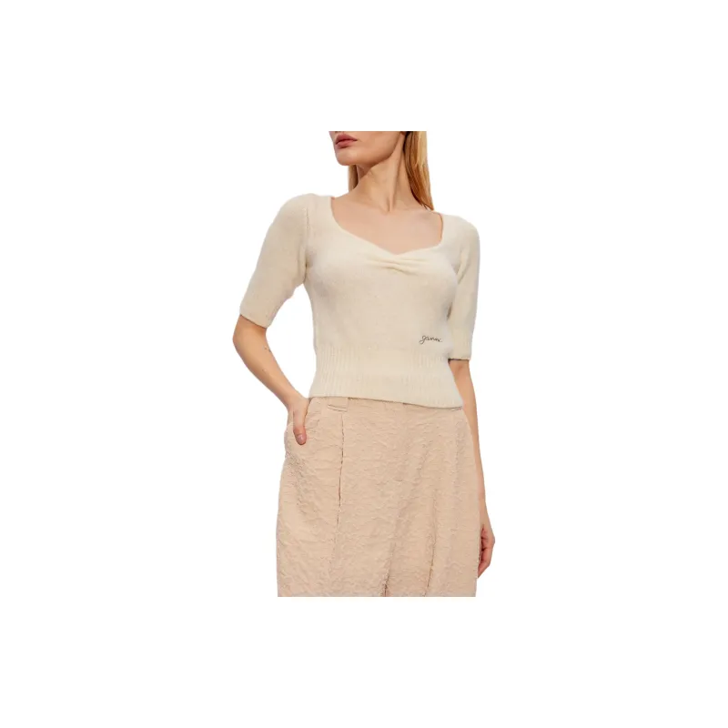 GANNI Top With Logo-2