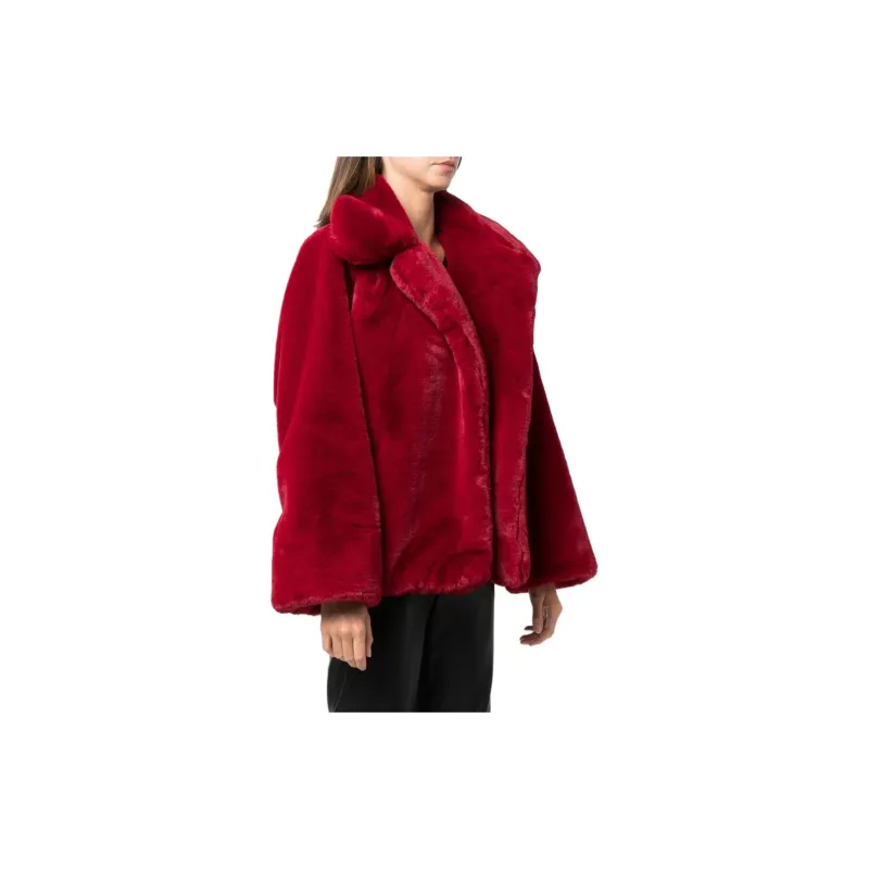 STYLAND Oversize-cut Faux-fur Jacket-3
