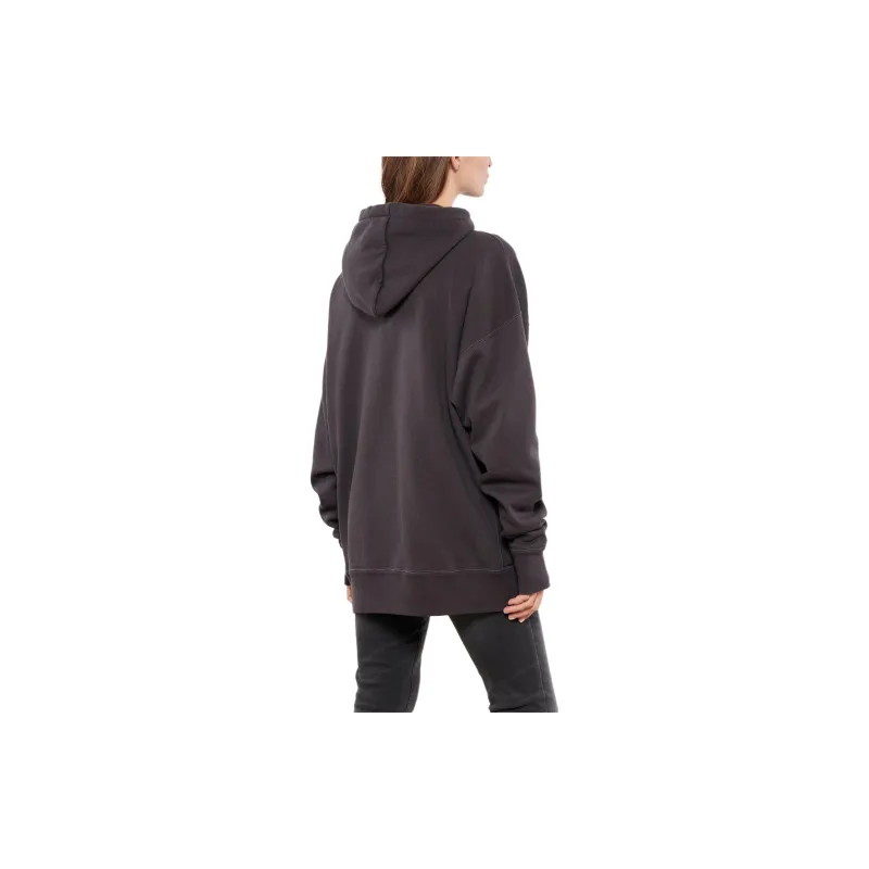 ISABEL MARANT ETOILE Mansel Logo Printed Drawstring Hoodie-3
