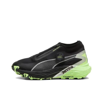 PUMA Voyage NITRO 3 Anti Slip Wear Resistant Mid Top Trail Running Shoes Women's Black Green