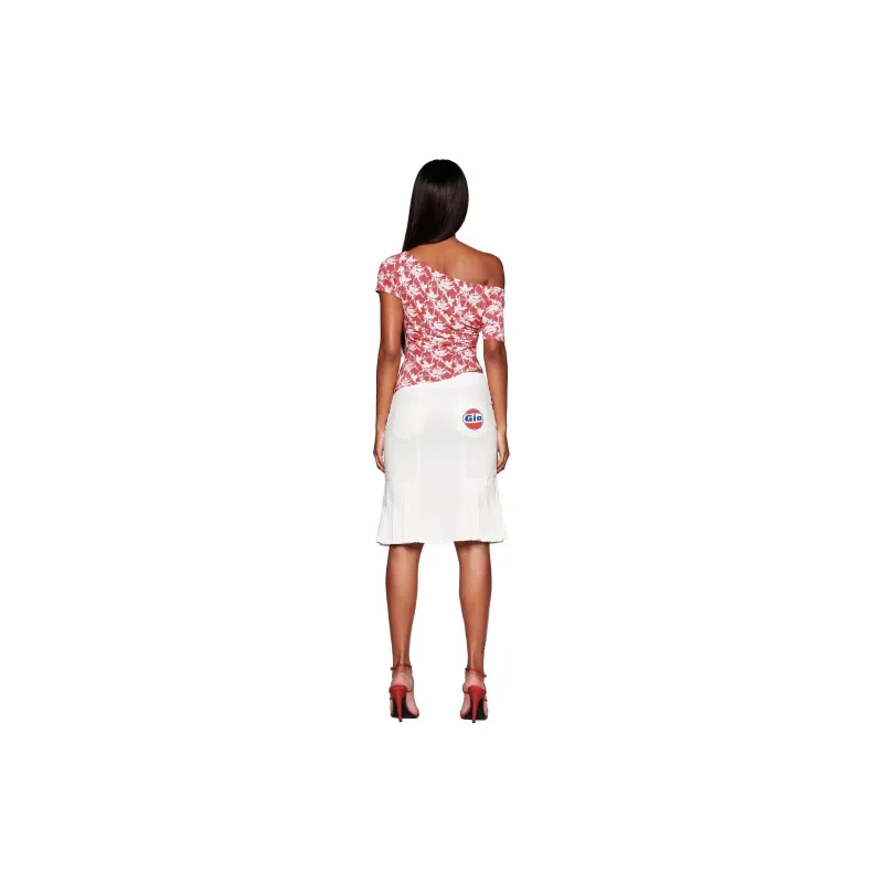 I.AM.GIA HAYLEY SKIRT Casual Short Skirts Women's WHITE/White-3
