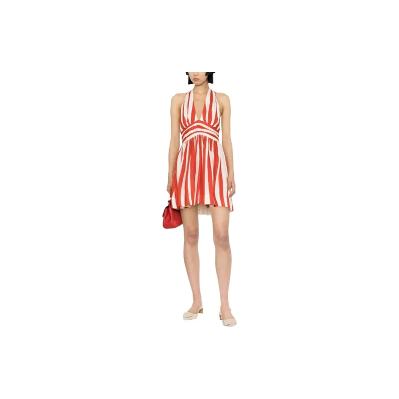 Zimmermann SS24 Sleeveless Dress Women's Red-1