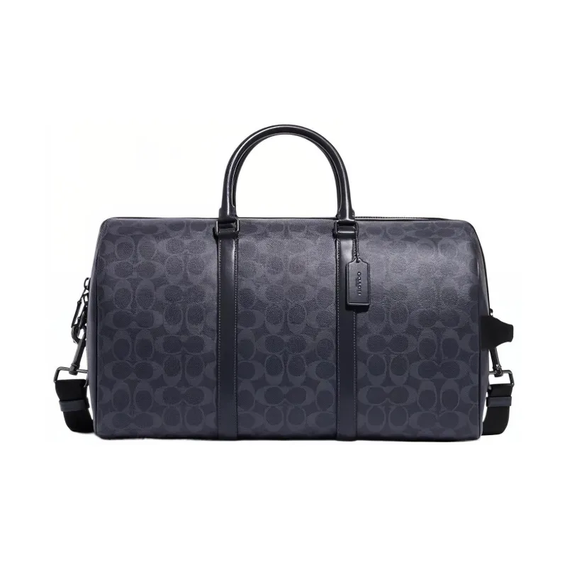 COACH Venturer Cow Leather Handbag Shoulder Bag Crossbody Bag Travel Bag Large Size Unisex Navy-0