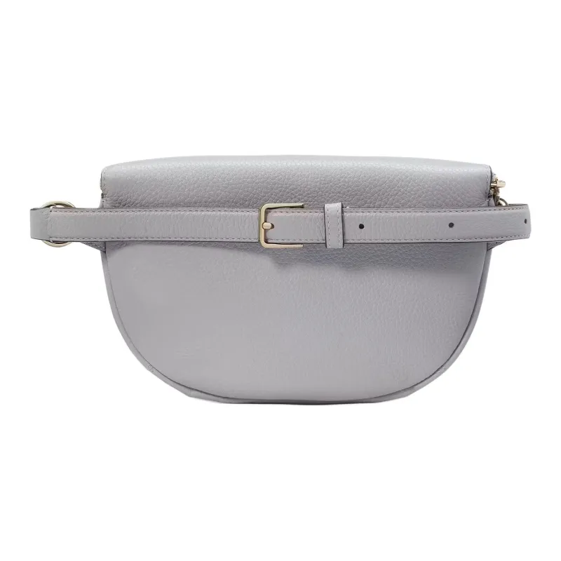 Kate Spade Litchi Grain Leather Fanny Pack Regular Women's Gray-2
