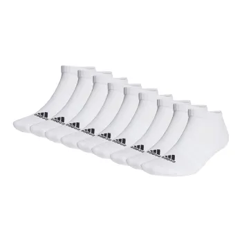 Adidas Sports Ankle Socks Unisex White 9 Double Loads