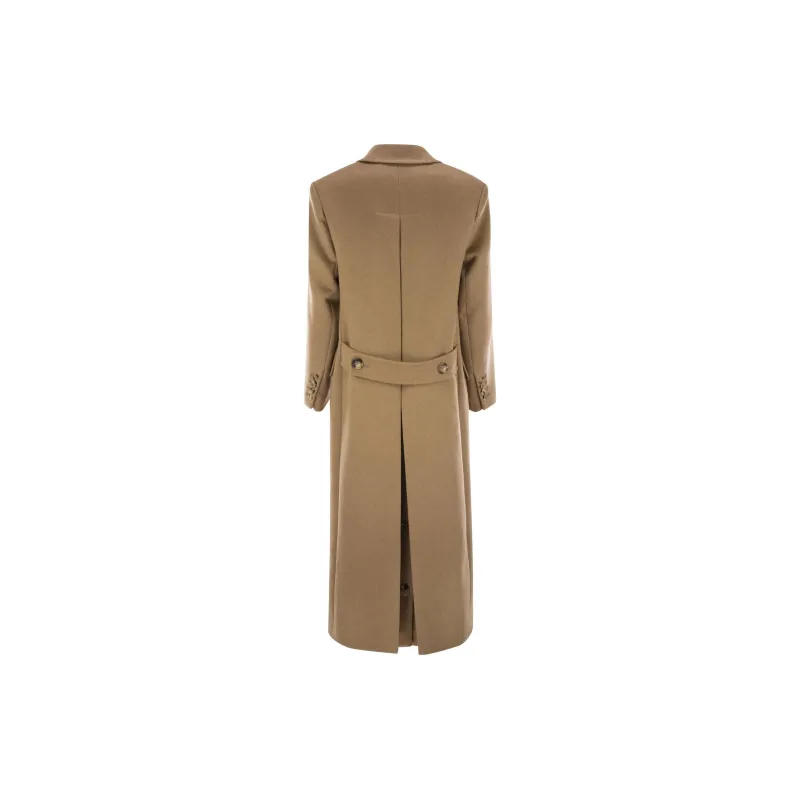 MaxMara Double Breasted Long Sleeved Coat-1