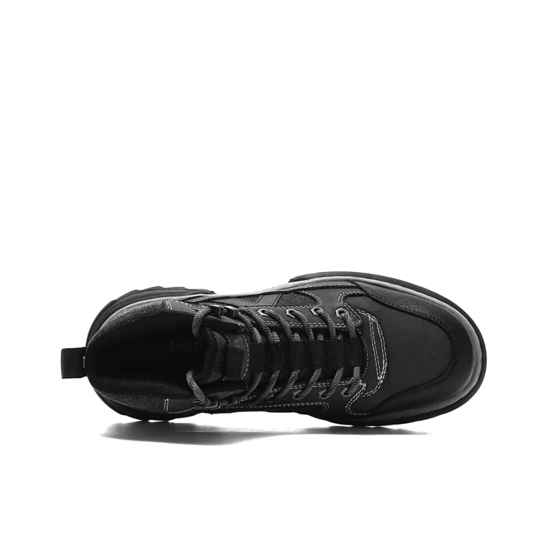 Jeep JEEP Anti-Slip Wear-Resistant High-Top Hiking Shoes Men's-15