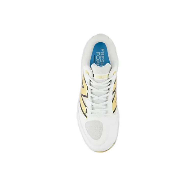 New Balance Fresh Foam 3000v7 Molded White Metallic Gold-3