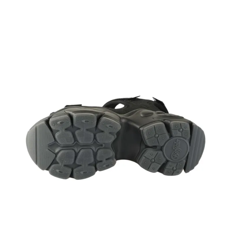 Buffalo Beach Sandals Men's Black-4
