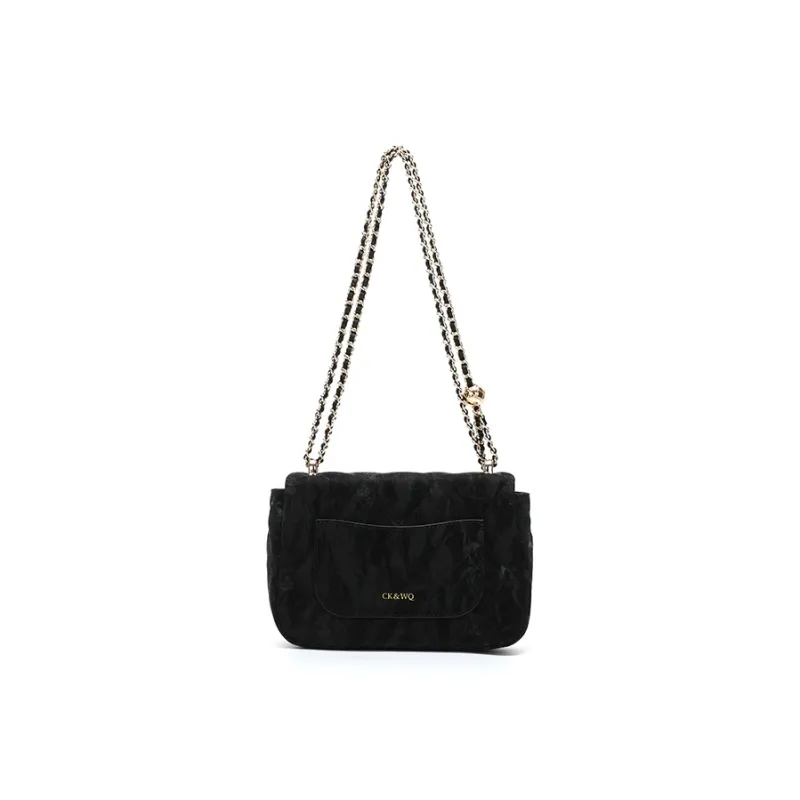 BETTINA VIVIAN PU Shoulder Bag, Crossbody Bag Regular Women's Black/White-2